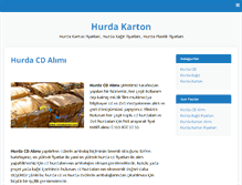 Tablet Screenshot of hurdakarton.com